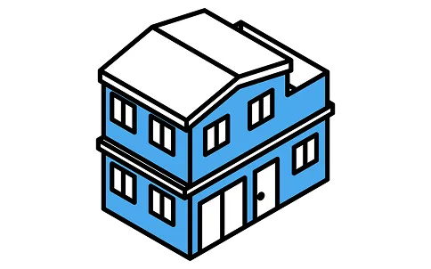 外壁塗装のイラスト